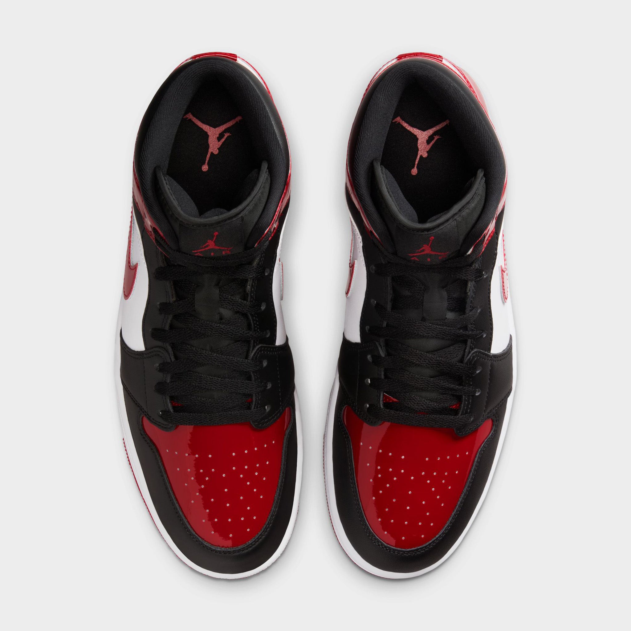 Air Jordan 1 Mid Black / Red / White – JD Sports