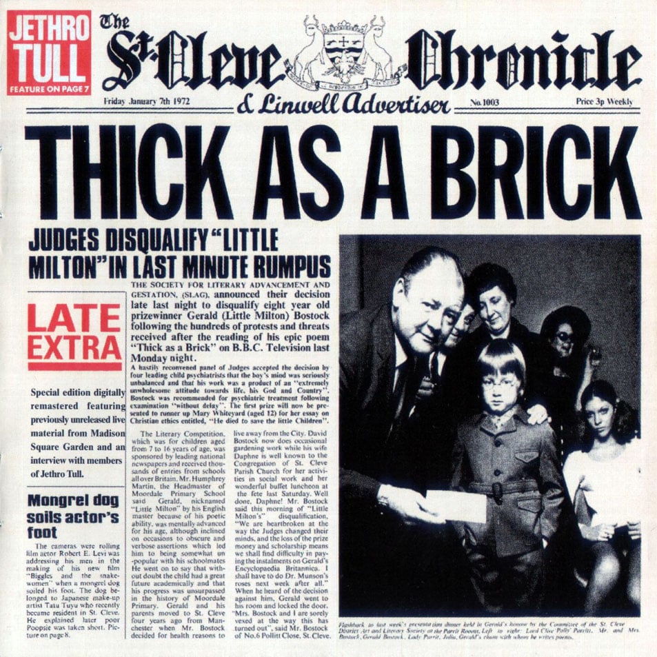 Thick as a Brick - Jethro Tull
