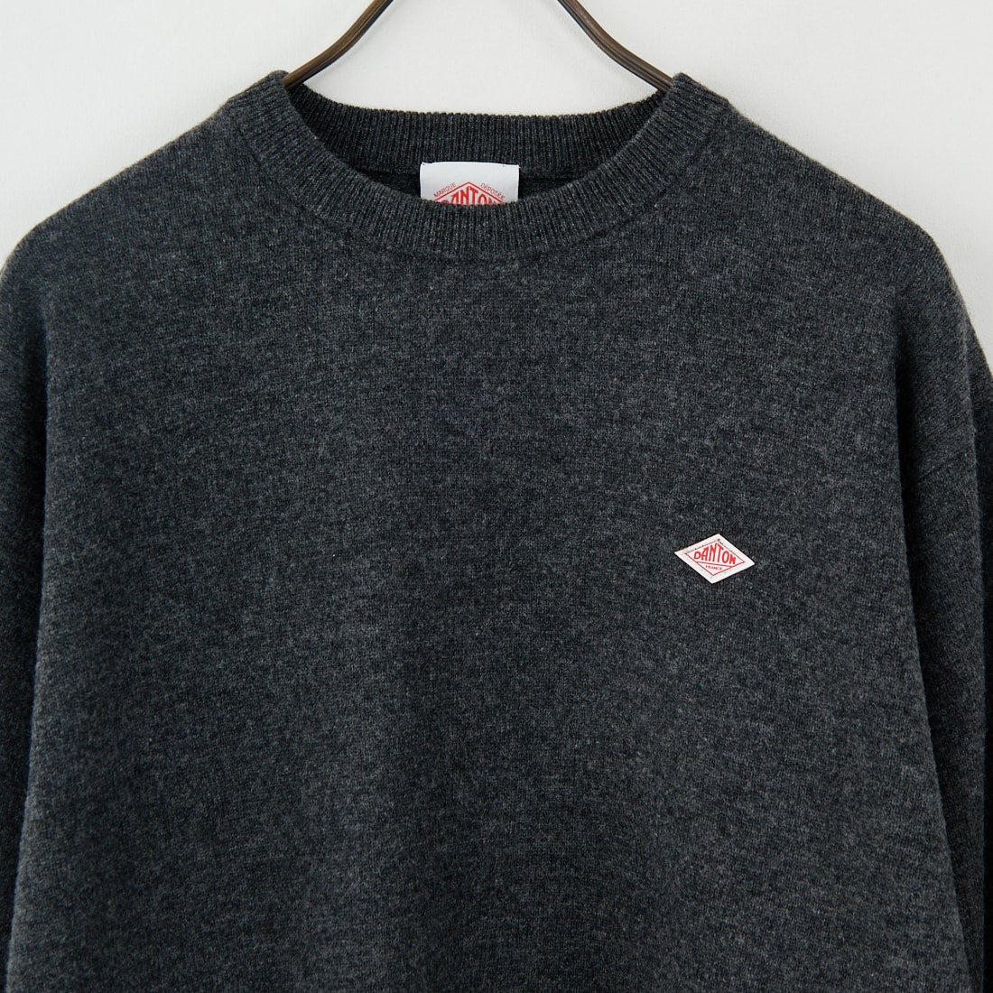 DANTON [ダントン] クルーネックプルオーバーニット [DT-D0028LMW