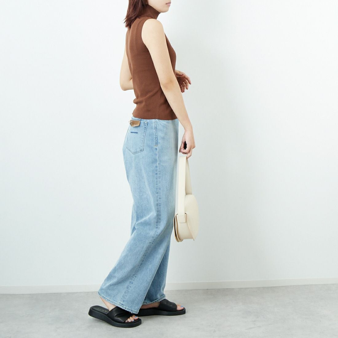 CLOCHE [クロシェ] ハイネックニットタンク [55285515]｜ジーンズ