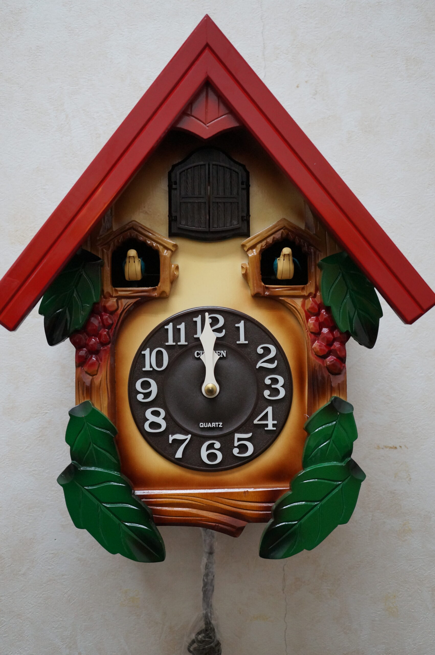 No.3145 CITIZEZ（シチズン）鳩時計を修理しました | 時光堂 富山の