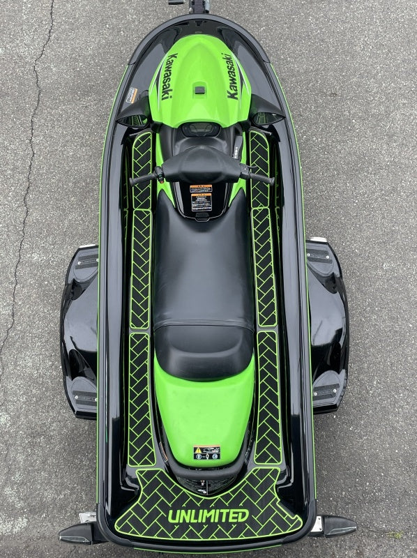 デッキマット テープ付き STX-15F/12F用 UNLIMITED UL51012 ブリック