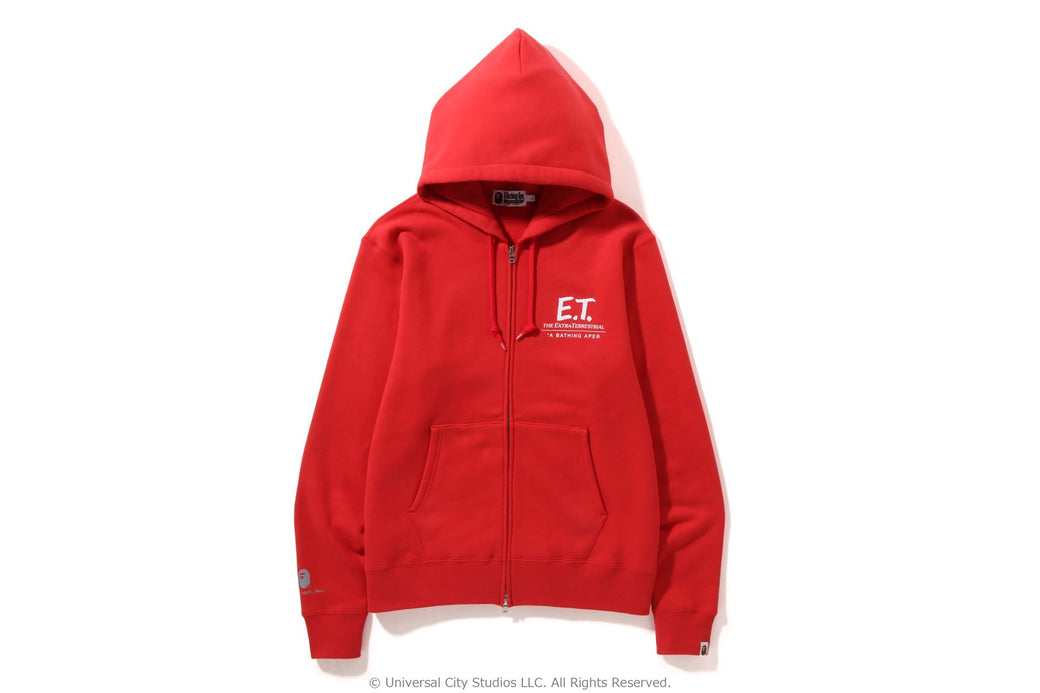 BAPE X E.T. 】APE HEAD ZIP HOODIE | bape.com