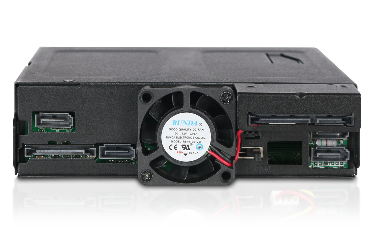 ToughArmor MB604SPO-B - 4 x SATA SSD / HDD ＋ 1x ウルトラスリム