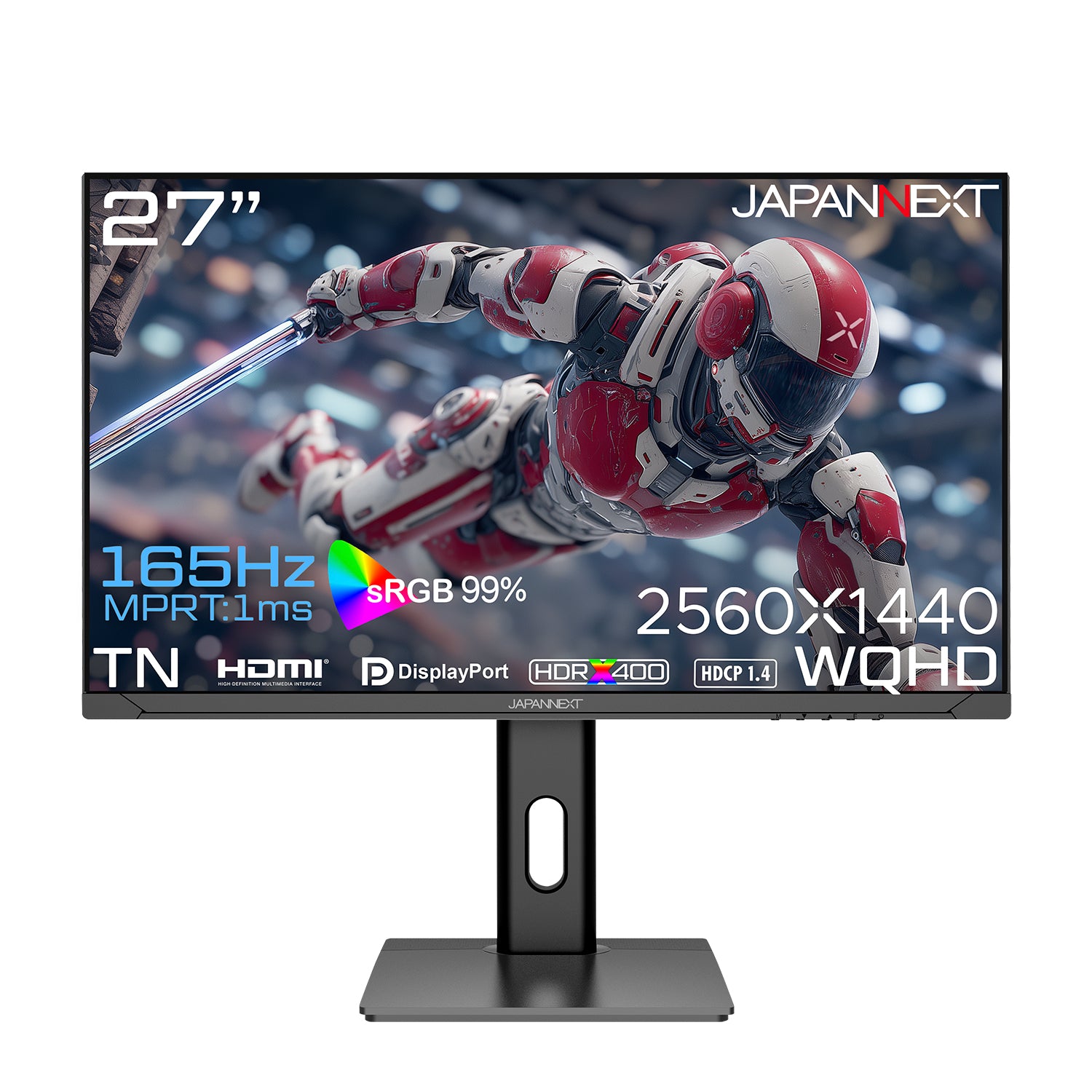 Amazon.co.jp限定】 JAPANNEXT 27インチ TNパネル搭載 165Hz/1ms(MPRT