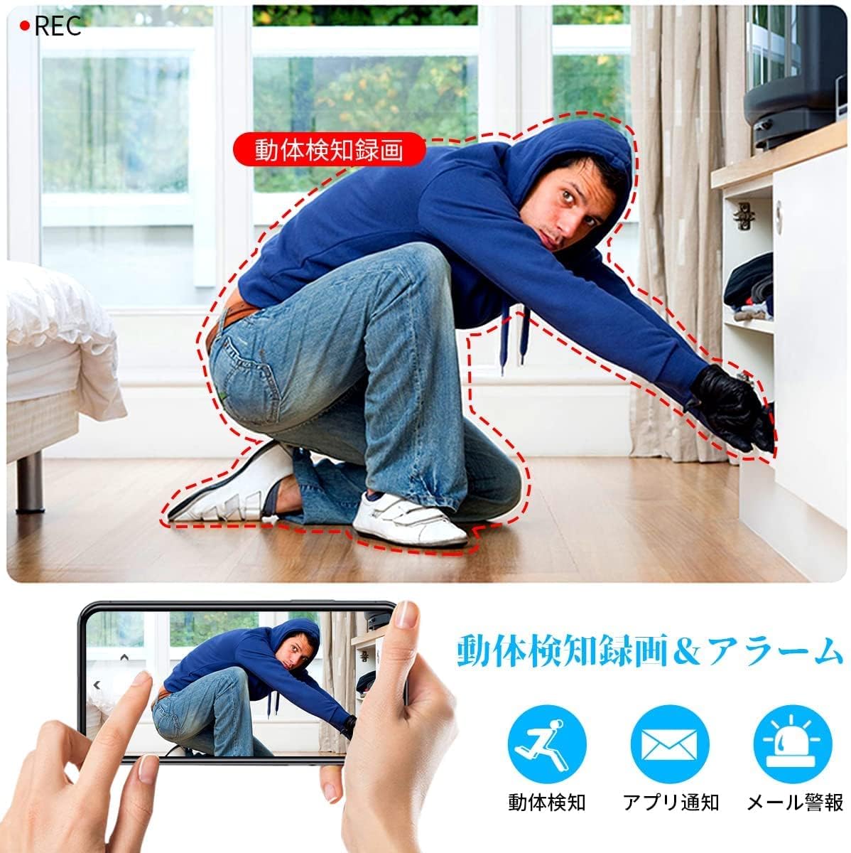 OOSSXX 10インチモニター 一体型録画機 NVR モニター付き 10インチ