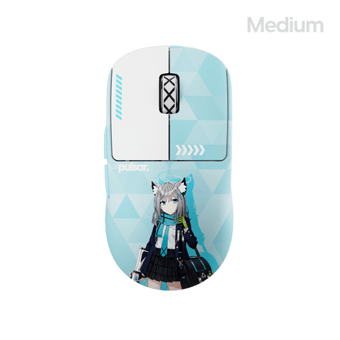 BlueArchive Shiroko Edition] X2 CrazyLight Medium Gaming Mouse