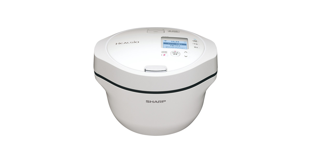 シャープ ホットクック KN-HW16G-W 無水調理鍋 ヘルシオ 電気鍋