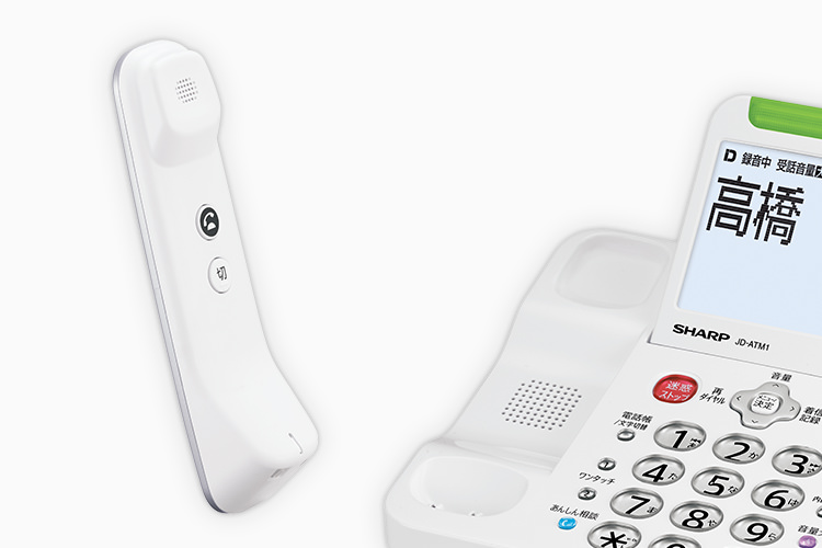 使いやすさ | JD-ATM1 | 電話機：シャープ