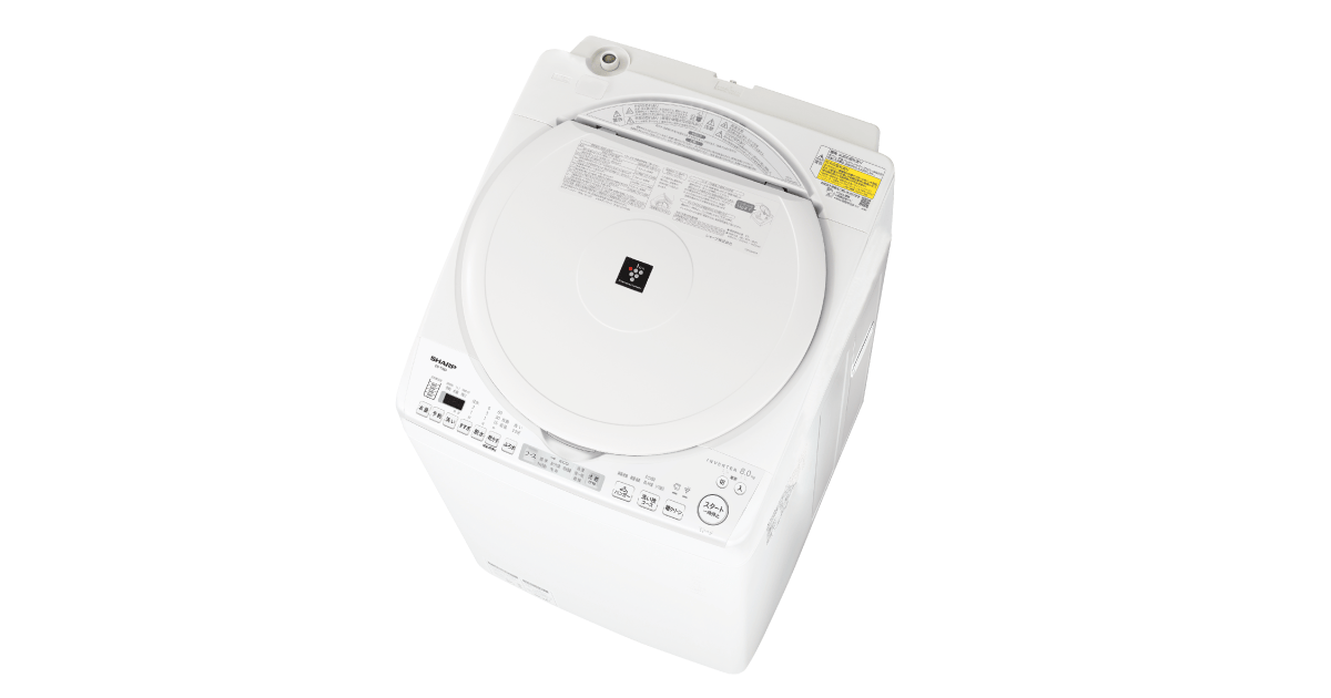清潔・節水 | ES-TX8J｜洗濯機：シャープ