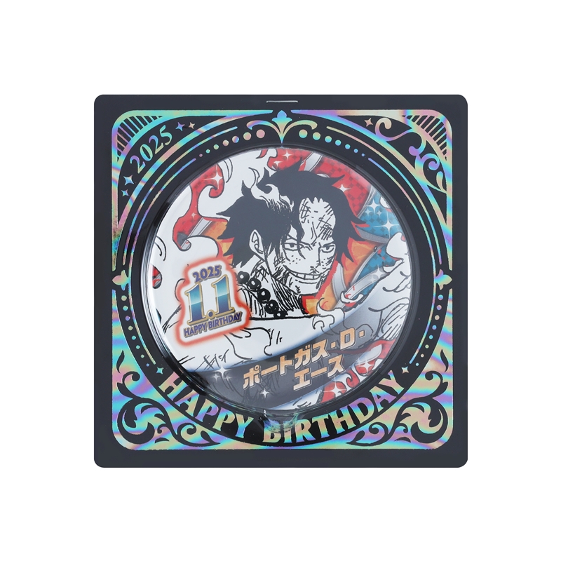 ONE PIECE』バースデイ缶バッジ ポートガス・D・エース