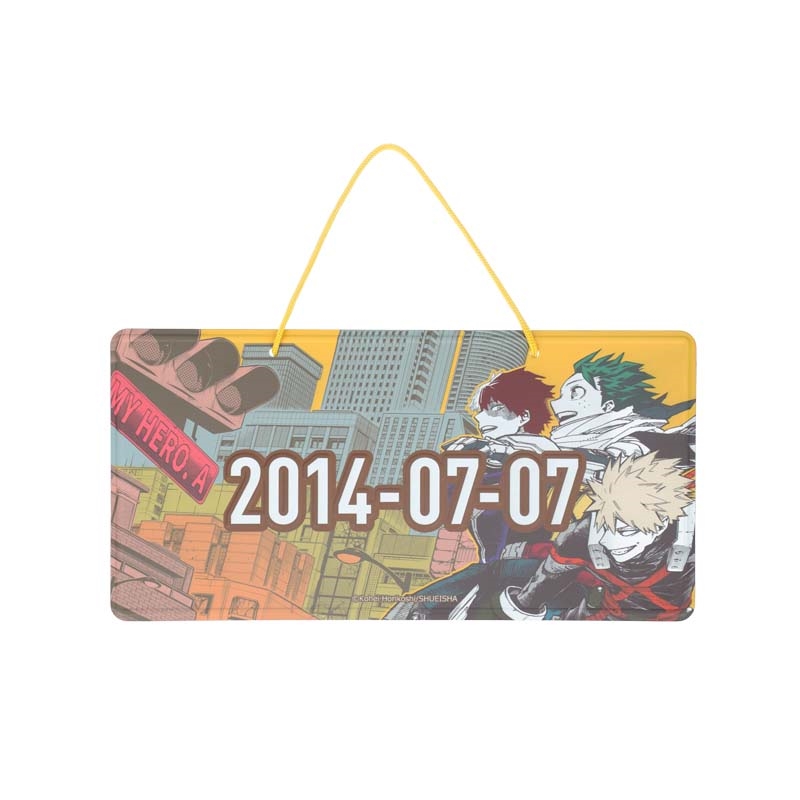 僕のヒーローアカデミア』アニバーサリーメタルプレート BF1: 装飾