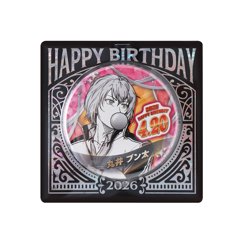 新テニスの王子様 テニプリ 丸井ブン太9個 サマバレ缶バッジ FEEL MEE