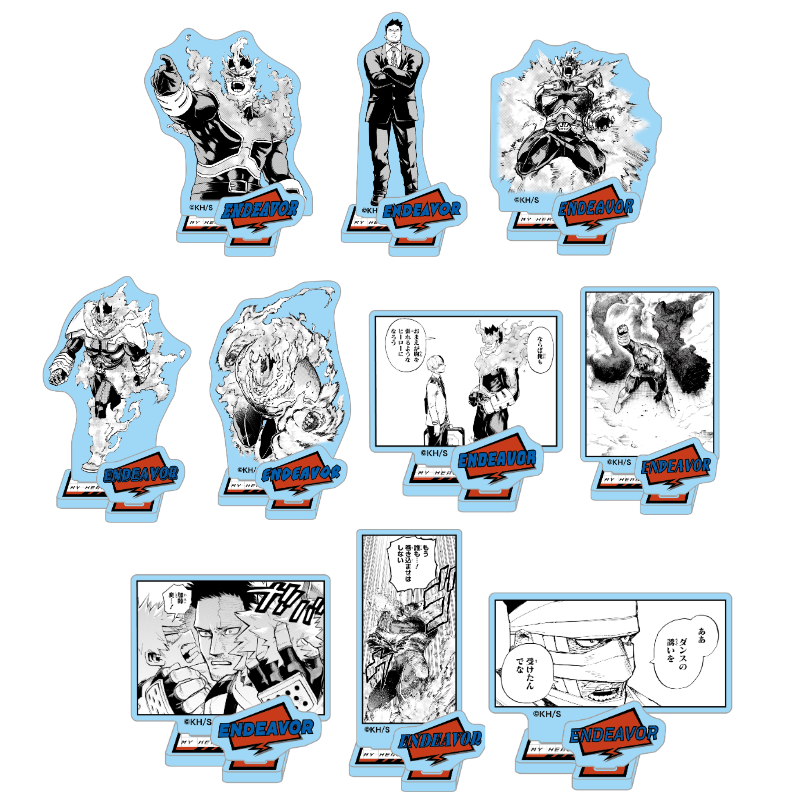 JCS限定 『僕のヒーローアカデミア』アクリルフィギュア