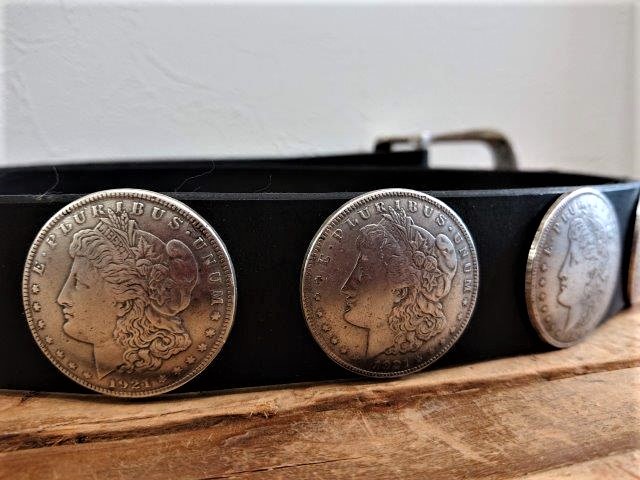 コンチョベルト【MORGAN DOLLAR CONCHO 】 38mm