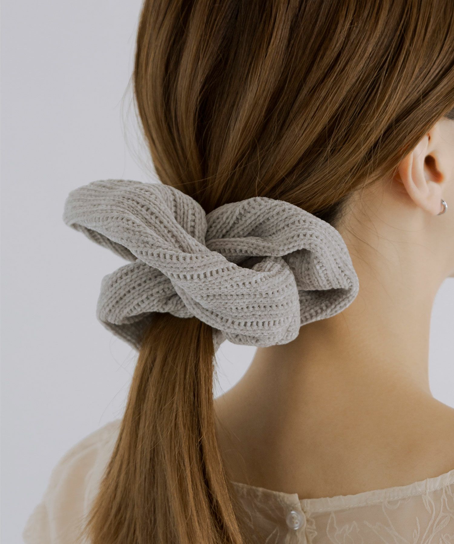 ナチュラルニットビッグシュシュ ｜ JUNOアクセサリー卸仕入れサイト