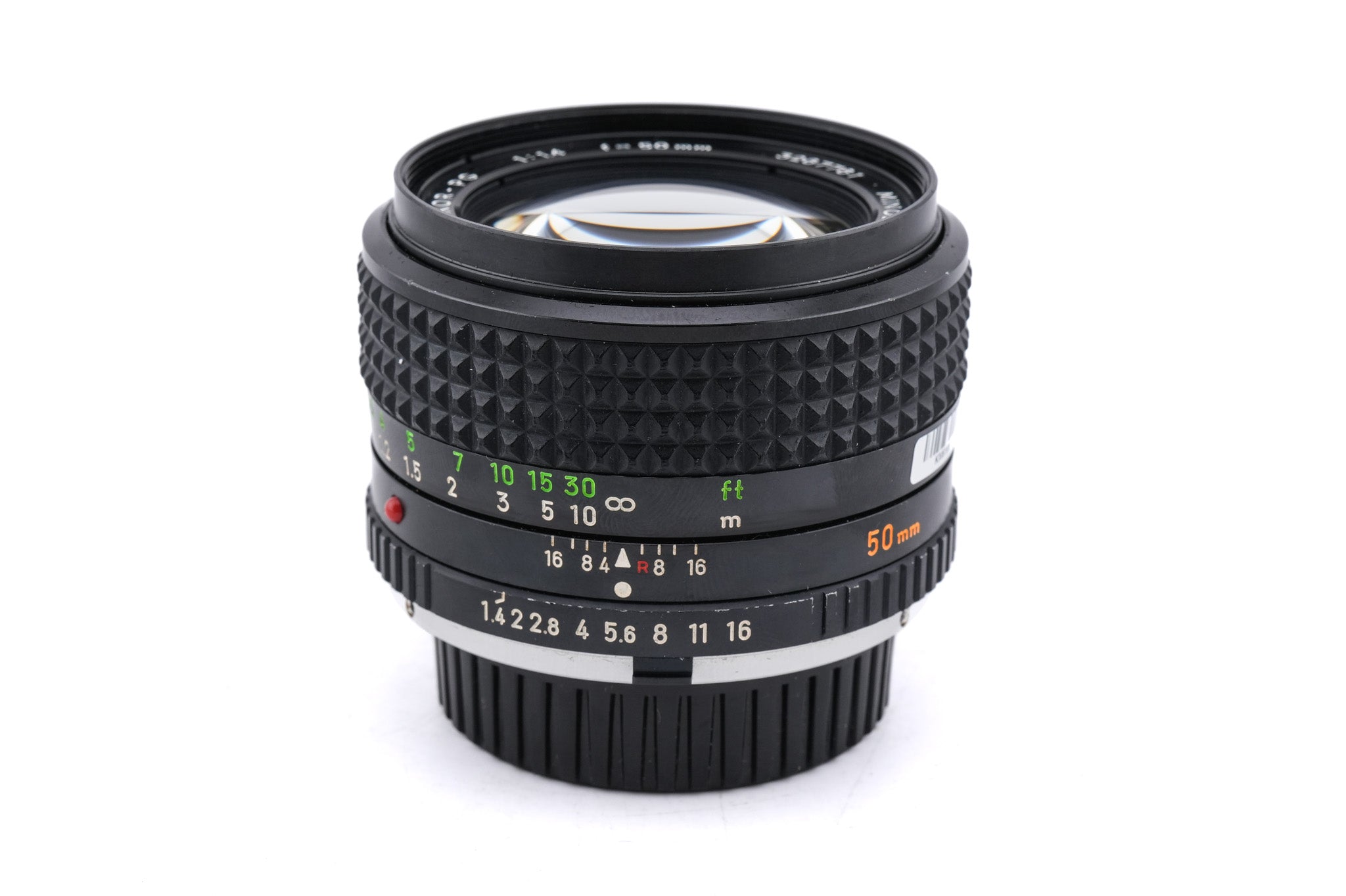 Minolta 50mm f1.4 MC Rokkor-PG - Lens – Kamerastore