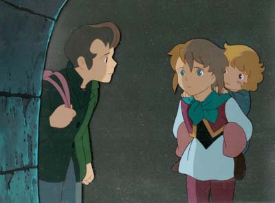 家なき子レミSANS FAMILLEのセル画