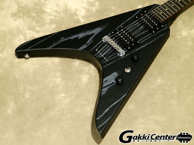 Zemaitis ( ゼマイティス ) Metal Fronts MFV22, Black [S/N: 23048