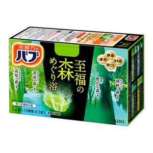 バブ 至福の森めぐり浴 12錠入 | 花王公式通販 【My Kao Mall】