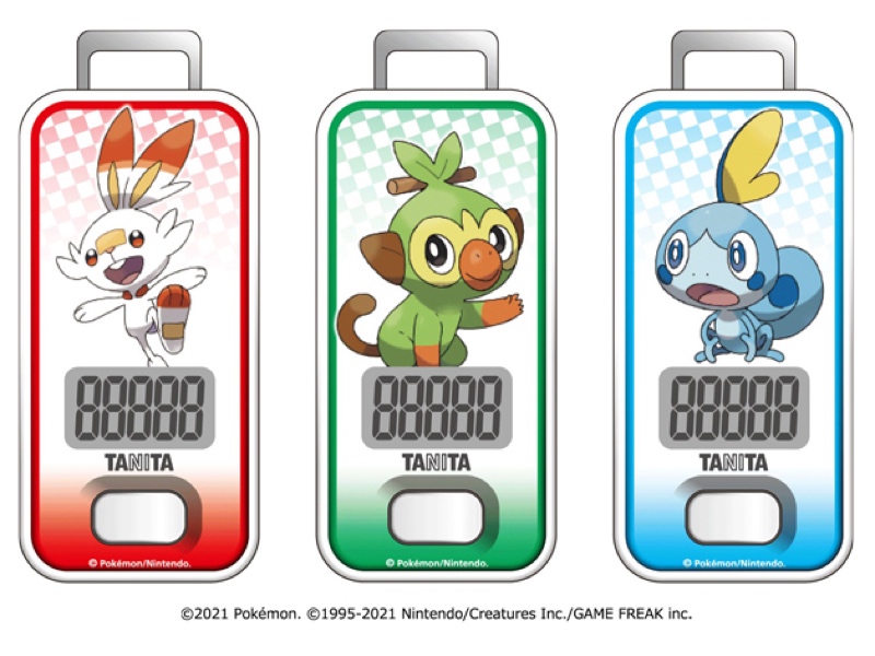 ポケモンとコラボのタニタ歩数計。全132モデル受注予約 - 家電 Watch