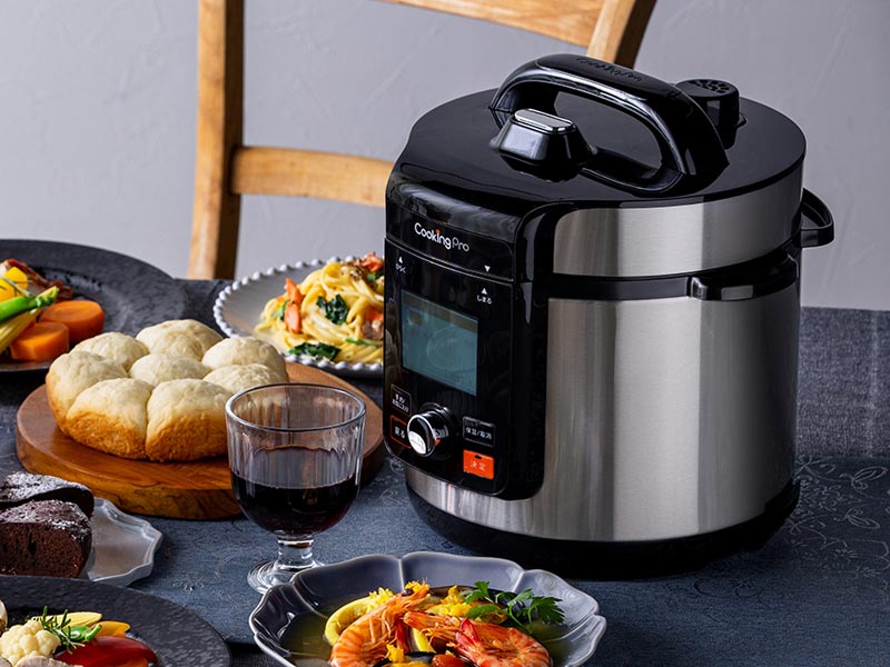 ショップジャパン、パンも焼ける1台11役の電気圧力鍋 - 家電 Watch