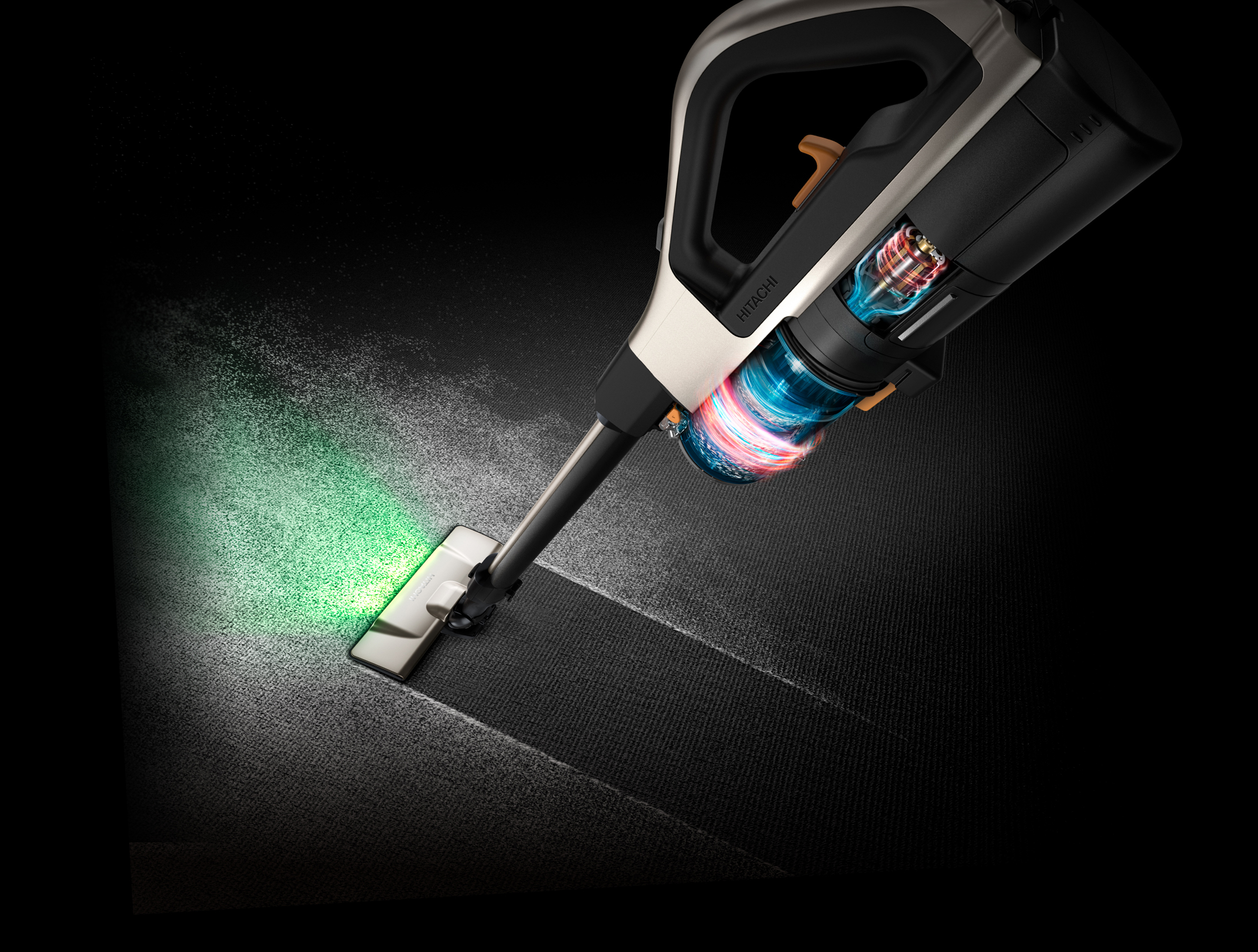 特長：強烈パワー ： スティッククリーナー（コードレス式）PV-BH900K