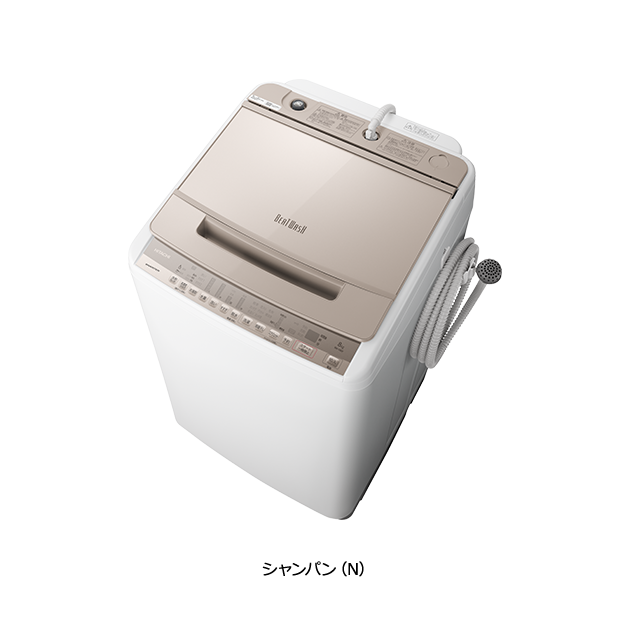 仕様：全自動洗濯機 ビートウォッシュ BW-V80F ： 洗濯機・衣類乾燥機