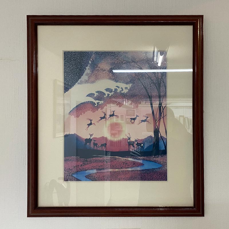 絵画 夕日 | 家具プラザIWATAYA