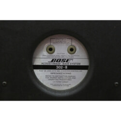 買取実績 |BOSE ACOUSTIMASS BASS SYSTEM 302-Ⅱ サブウーファー ペア