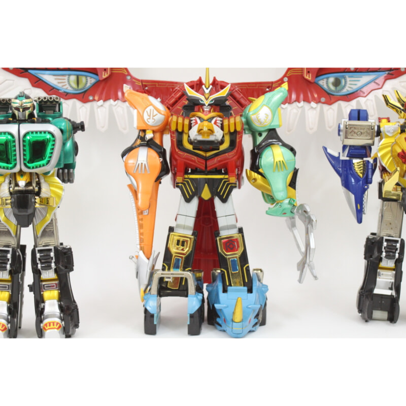 買取実績 |百獣戦隊ガオレンジャー 超合金 DXガオイカロス/ガオキング