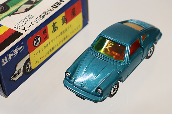 ミニカーショップ ケンボックス トミカ 青箱☆F3-1-2☆ポルシェ911S
