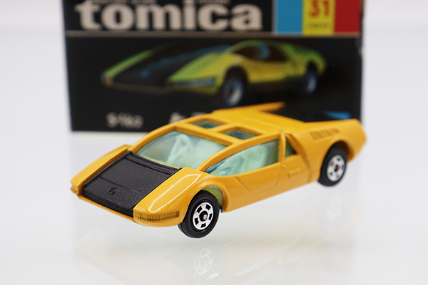 ミニカーショップ ケンボックス トミカ 黒箱☆31☆トヨタEX7 (黄/黒