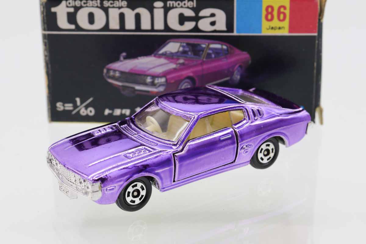 ミニカーショップ ケンボックス トミカ 黒箱☆86-1-7☆トヨタセリカ LB