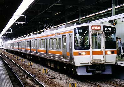 JR東海 東海道本線 311系新快速・特別快速