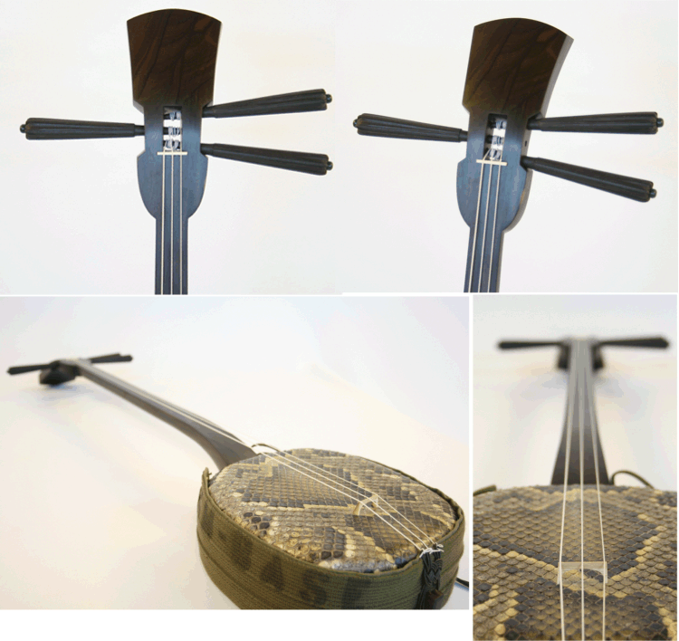 拝領南風原型 黒檀 – 三線の開鐘屋 三線販売