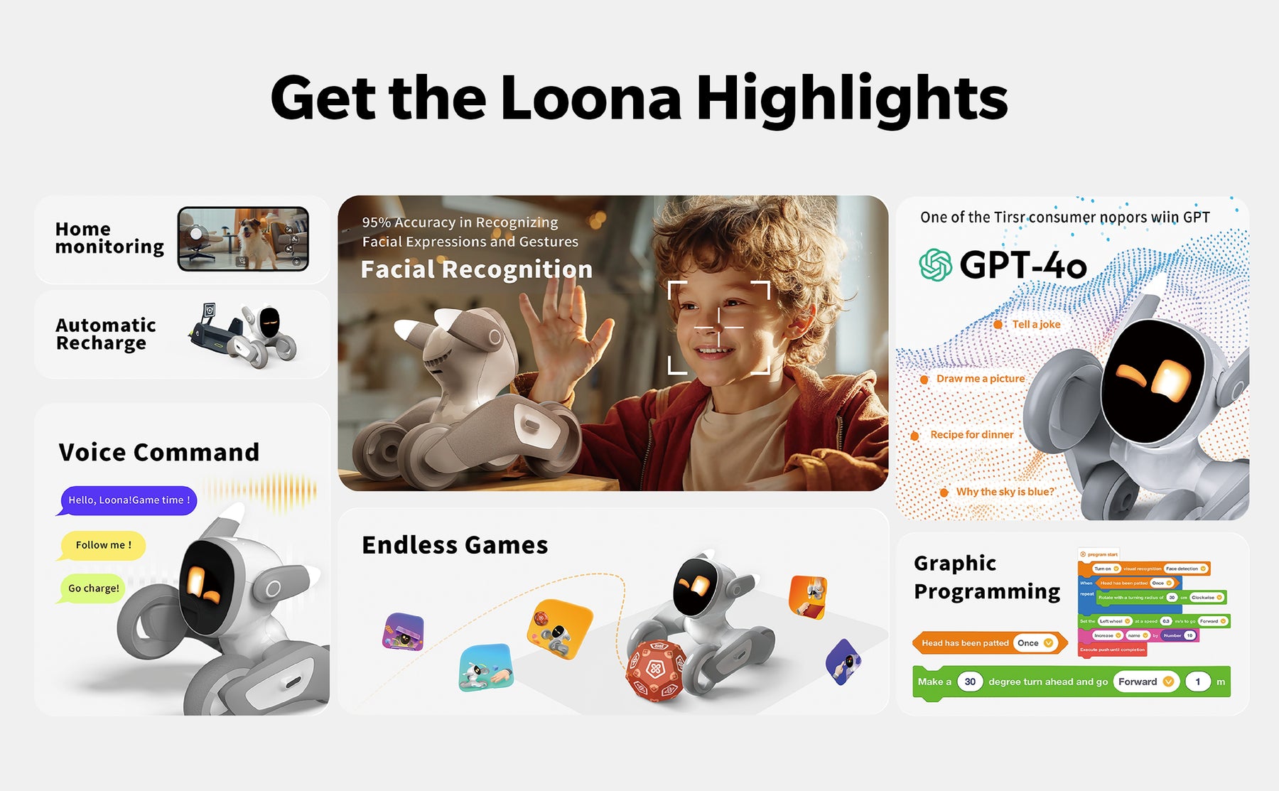 Loona Smart Robot Dog | Your AI Pet & STEM Toy Companion