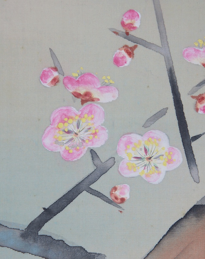 掛け軸 森守明 春暖 紙本 希少 軸装 茶道具 掛軸 です。 【公式通販】