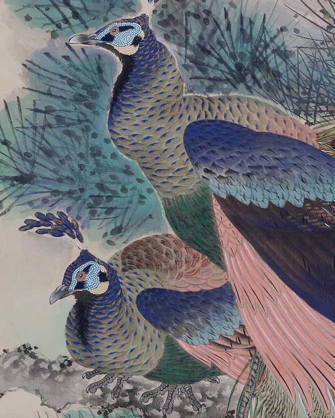 掛軸 成木星洲 山水画 横物 掛け軸 骨董品 【公式通販】