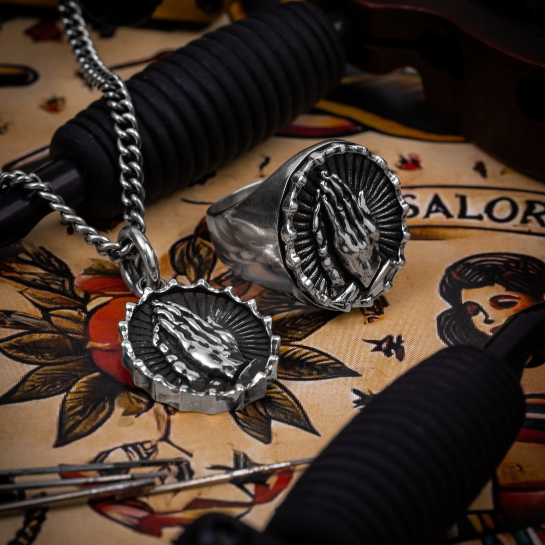 Praying Hands Pendant – King Baby