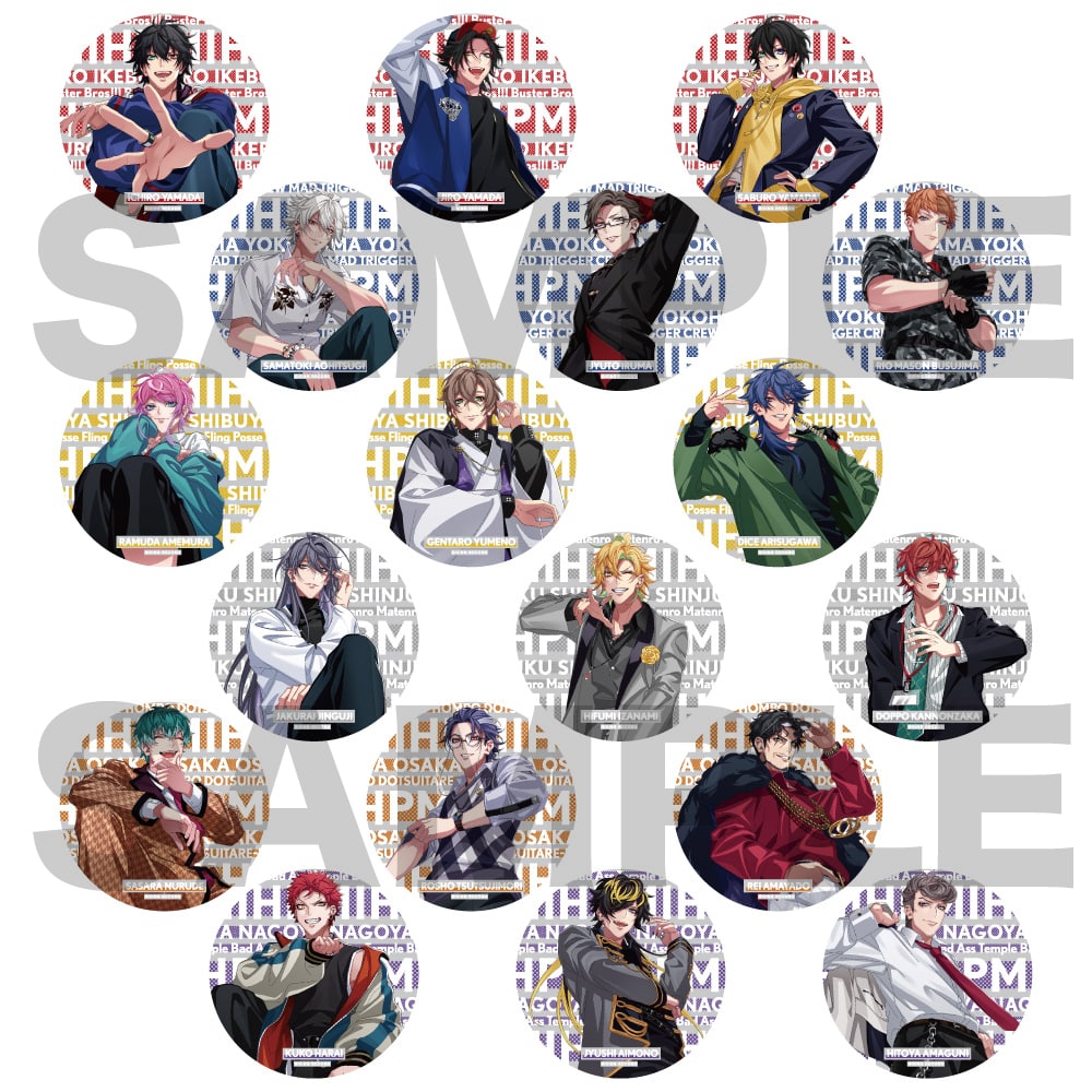 HYPNOSISMIC -Division Rap Battle-OFFICIAL GOODS|トレーディング缶