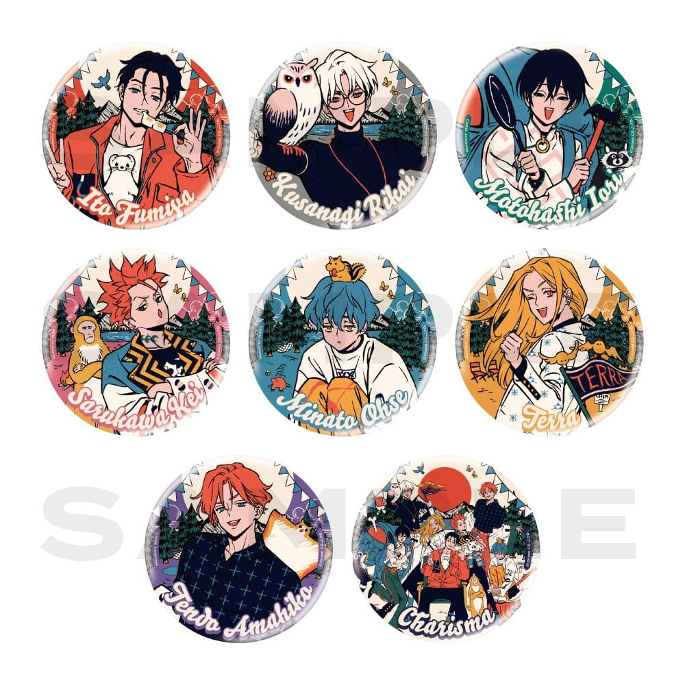 ふみや カリスマジャンボリー 缶バッジ KING e-SHOP > トレーディング缶バッジ カリスマジャンボリーver.(全8