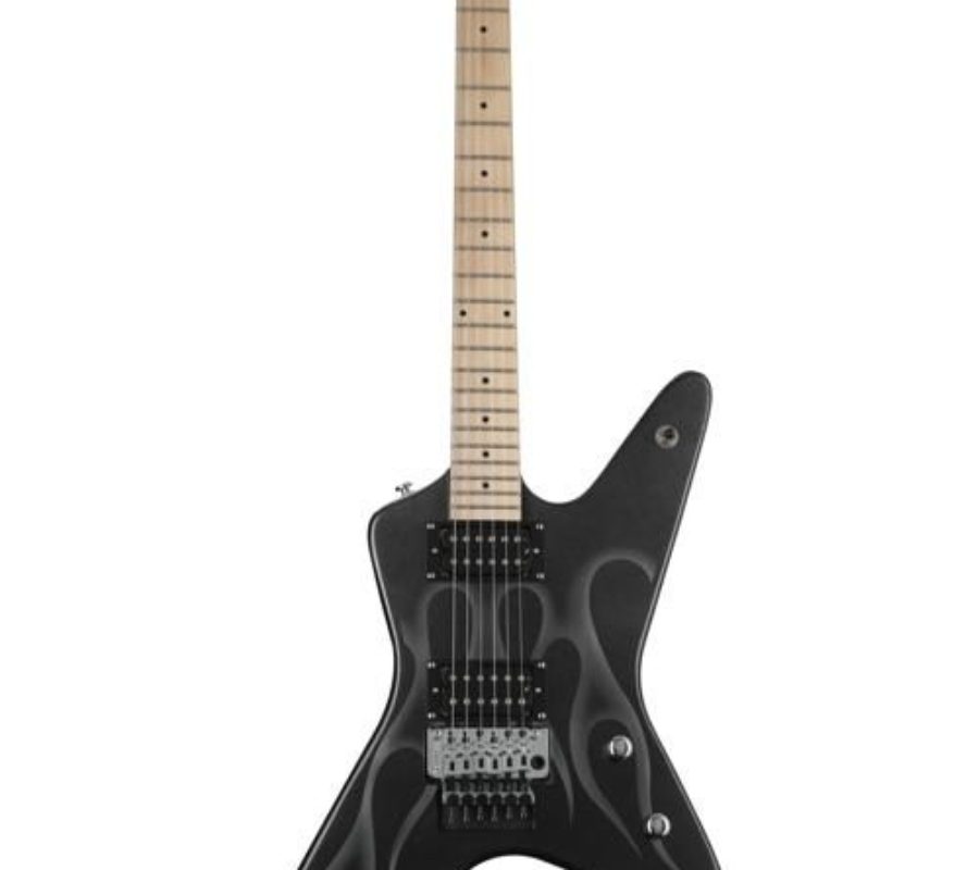 The TRACII GUNS (LA GUNS) Gunstar Voyager KRAMER guitar is here