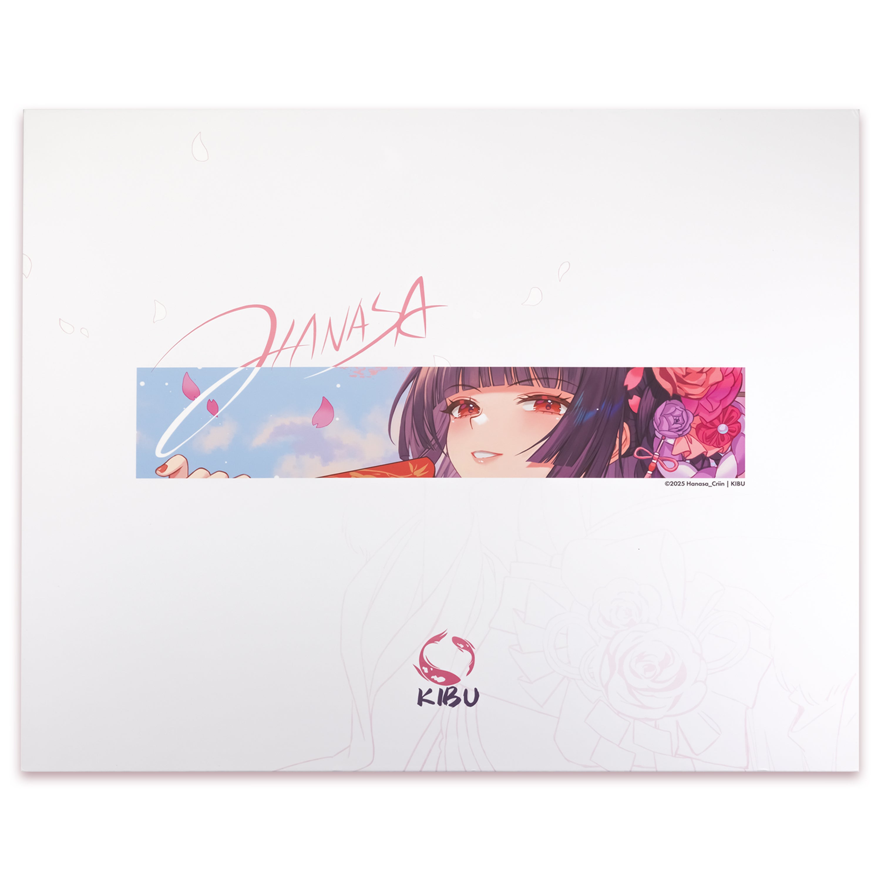 数量限定】KIBU Gear 桜華 Japan Limited Edition【ガラス製マウスパッド】