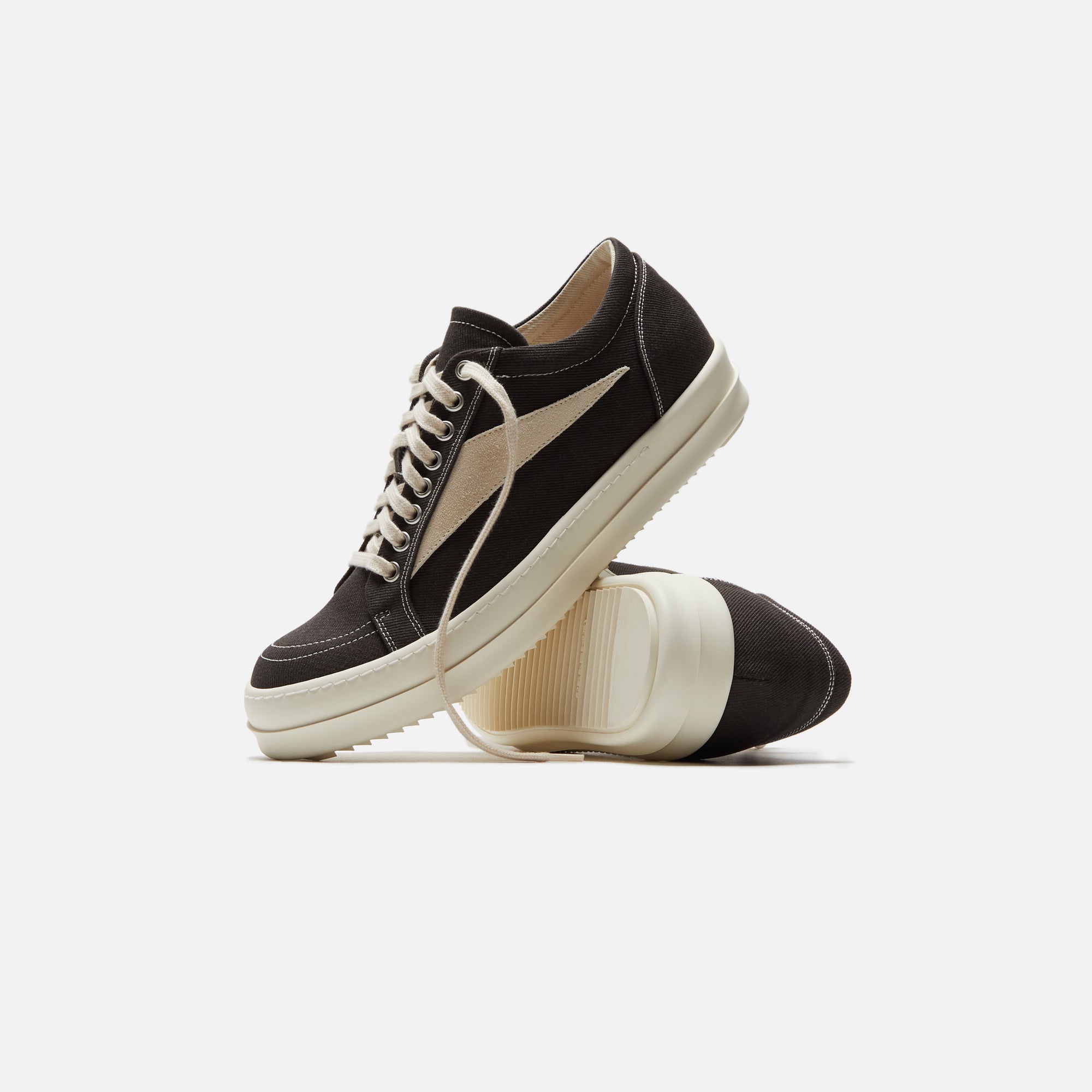 Rick Owens DRKSHDW Vintage Sneakers Denim - Dark Dust – Kith