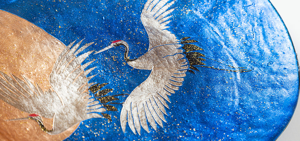 GALLERY｜中村光彩 漆芸ガラス箔押蒔絵 ｜会津塗伝統工芸士｜蒔絵師