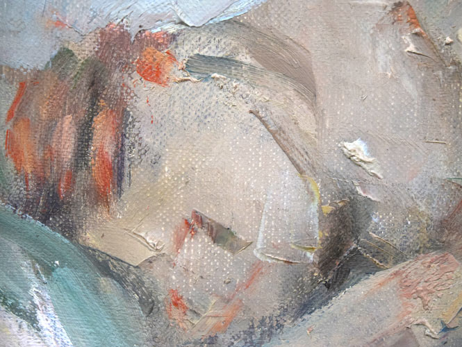 高光一也「裸婦」油絵・2号 絵画買取・販売の小竹美術