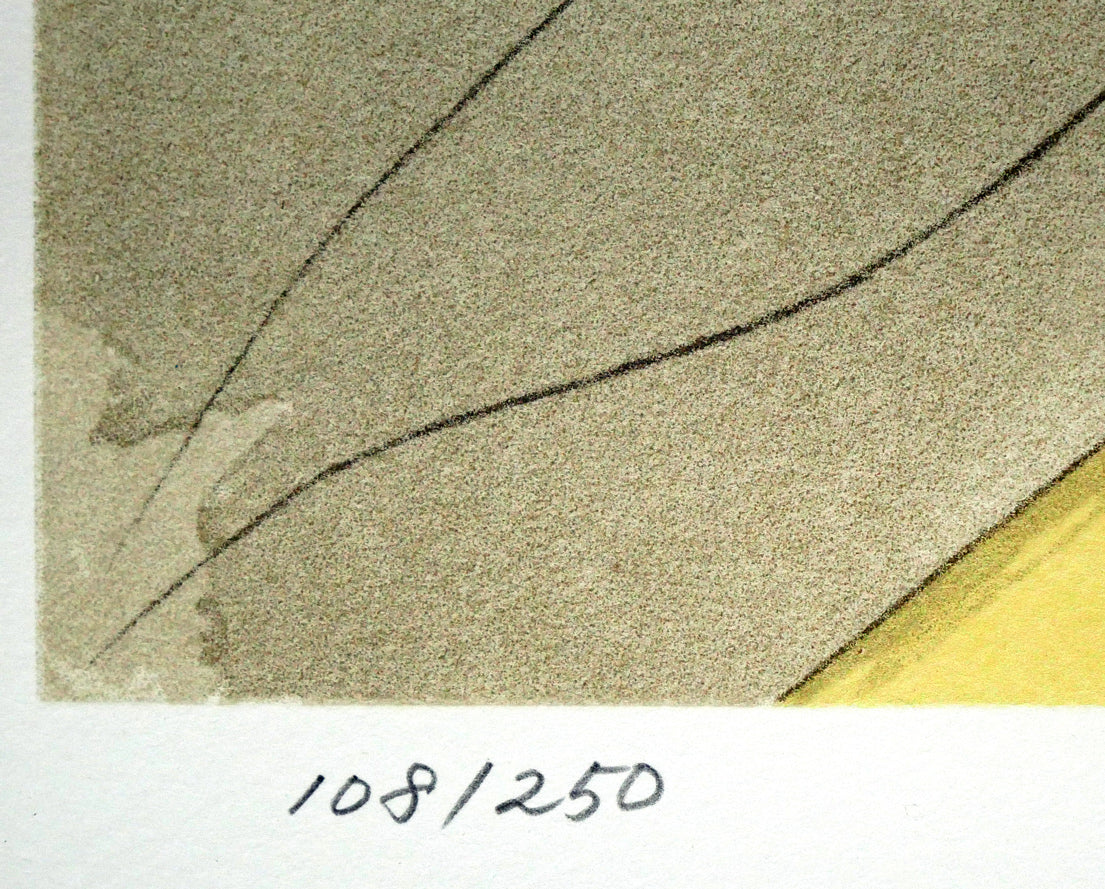 美品 中根寛 石版画集「塔の四季」リトグラフ 直筆サイン入り 全5枚揃