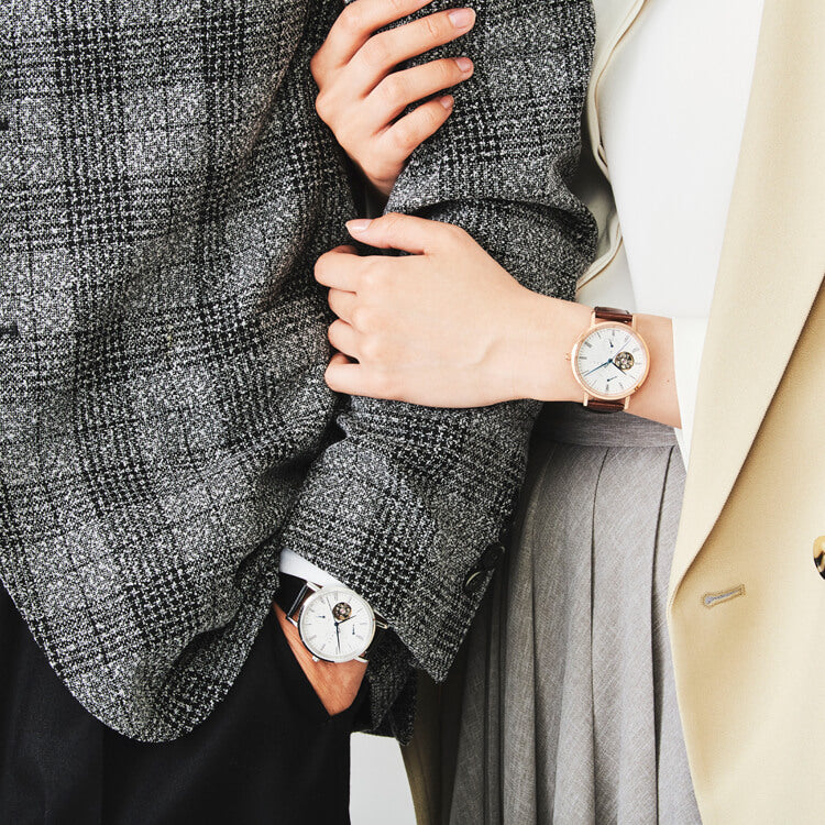 メカニカルオープンハート(38mm) - Maker's Watch Knot | 機械式