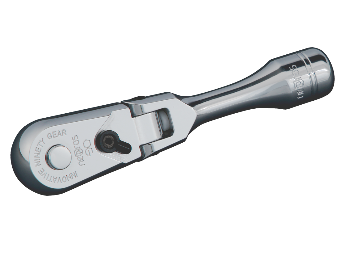 ネプロス 6.3sq.ショートフレックスラチェットハンドル | KTCツール